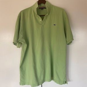 Men's Vineyard Vines Polo - Chartreuse